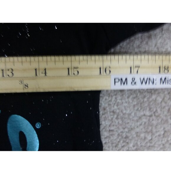 San Jose Sharks V-Neck Short Sleeve Sparkle Top (Size S) - Picture 9 of 10